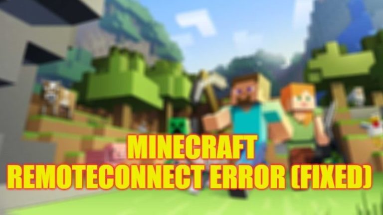 Исправление ошибки Minecraft RemoteConnect (2022)