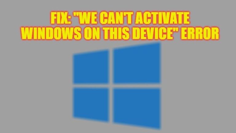 Ошибка «Не удается активировать Windows на этом устройстве» (2023)