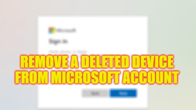 Как удалить устройство из учетной записи Microsoft, которое все еще отображается после удаления