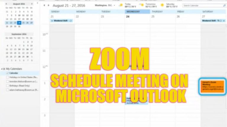 Как запланировать встречу Zoom в Microsoft Outlook (2023)