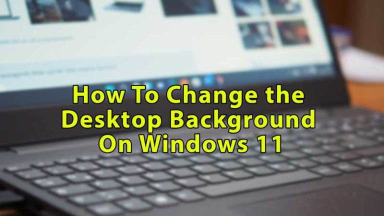 Windows 11: как изменить фон рабочего стола