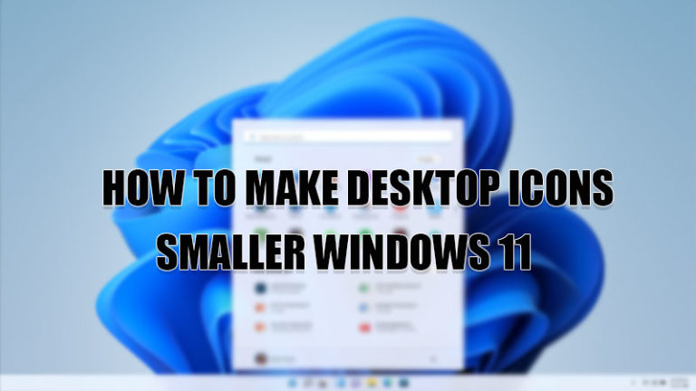 Как уменьшить значки на рабочем столе в Windows 11