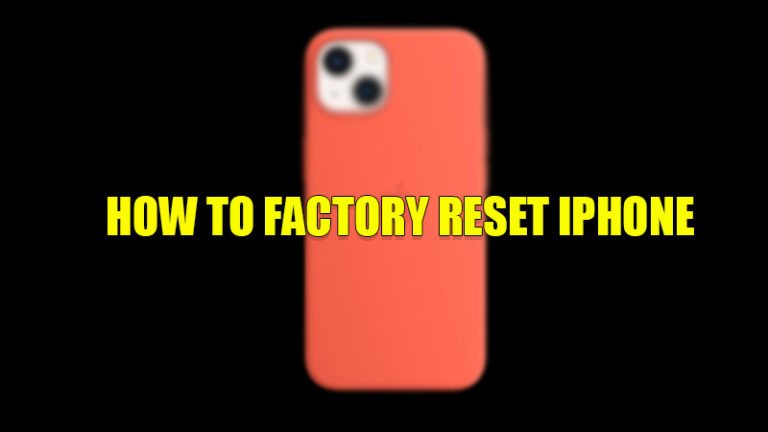 Как восстановить заводские настройки iPhone (2022 г.)