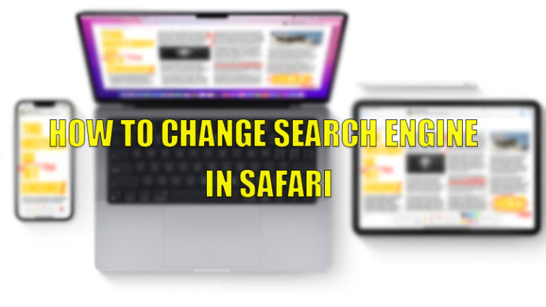 Как изменить поисковую систему по умолчанию в Safari (2022)