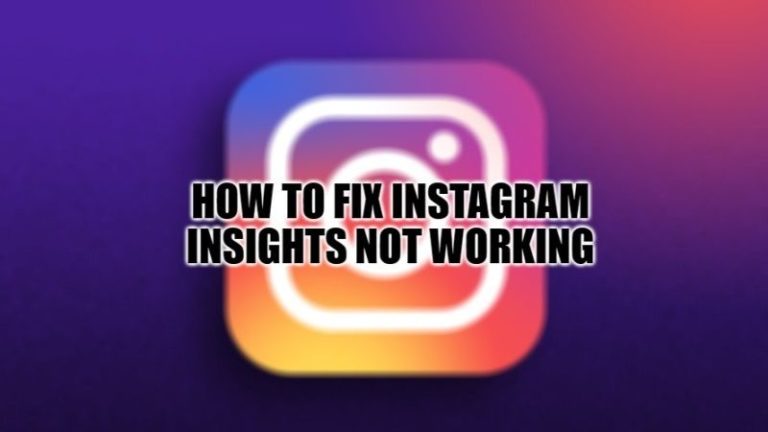 Как исправить неработающую статистику Instagram (2022)