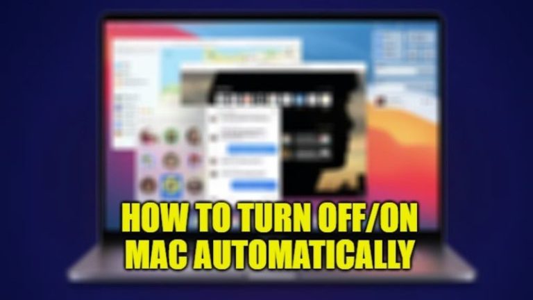 Как заставить ваш Mac автоматически включаться или выключаться (2023)