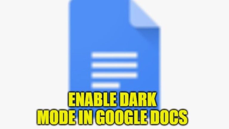 Включите темный режим или темную тему в Документах Google (2022 г.)