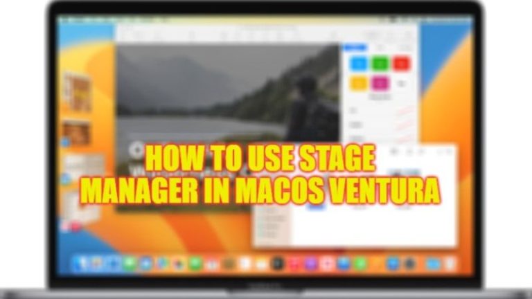 Как использовать Stage Manager в macOS Ventura и что это такое?