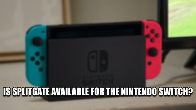 Доступен ли Splitgate для Nintendo Switch?