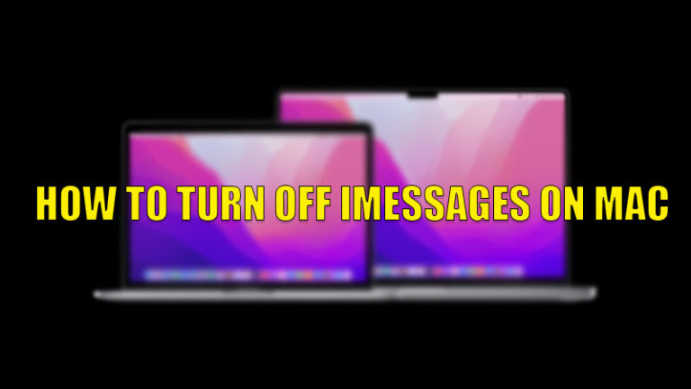 Как отключить или отключить приложение iMessage на macOS Monterey