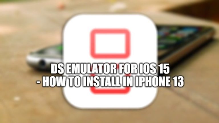 Эмулятор DS для iOS 15