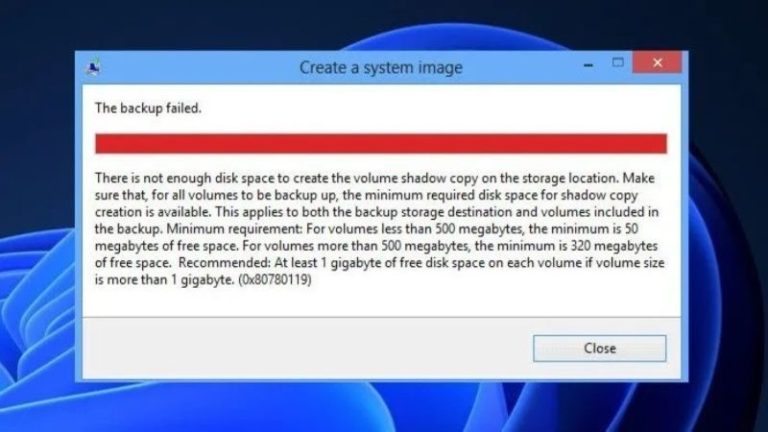 Как исправить ошибку 0x80780113 в Windows 11 или Windows 10