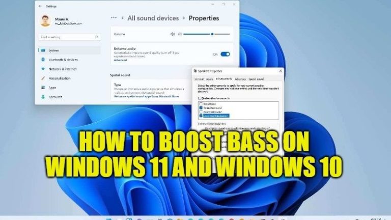 Как усилить басы в Windows 11 и Windows 10 (2023 г.)