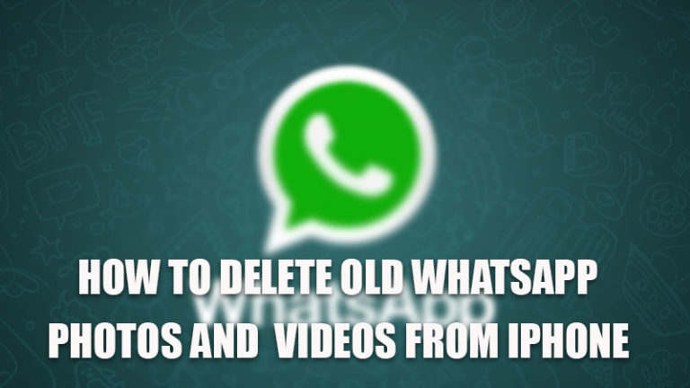 Как удалить фотографии и видео WhatsApp на iPhone (2022)