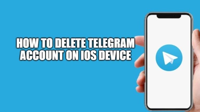 Как удалить аккаунт Telegram на iOS (iPhone и iPad)