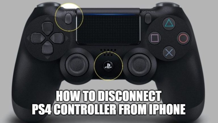 Как отключить контроллер PS4 от iPhone (2023)