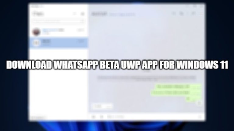 Как загрузить и установить приложение WhatsApp Beta UWP в Windows 11/10