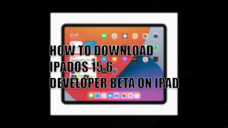 Как загрузить и установить бета-версию iPadOS 15.6 на iPad