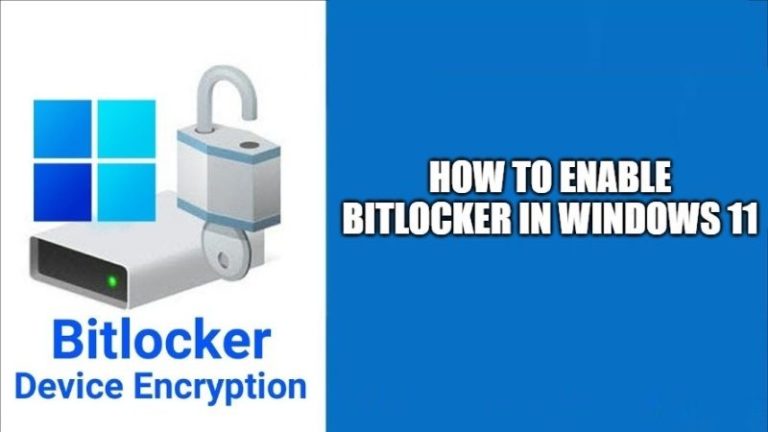 Как включить шифрование BitLocker в Windows 11