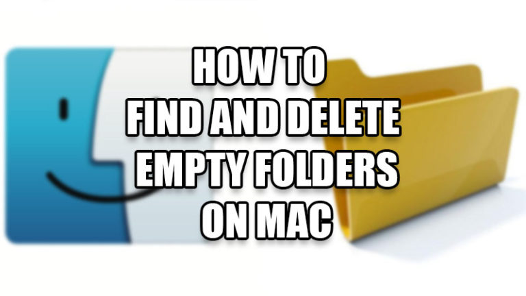 Как найти и удалить пустые папки на MacBook (2022 г.)