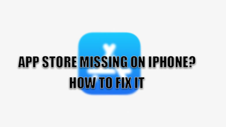 App Store отсутствует на iPhone Fix (2022)
