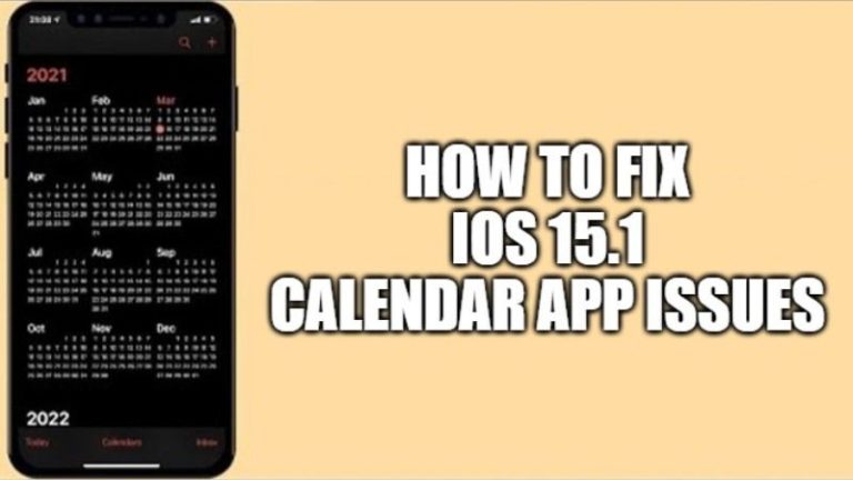 Как исправить проблемы с медленным календарем в iOS 15.1