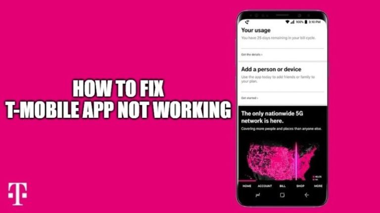 Как исправить приложение T-Mobile не работает