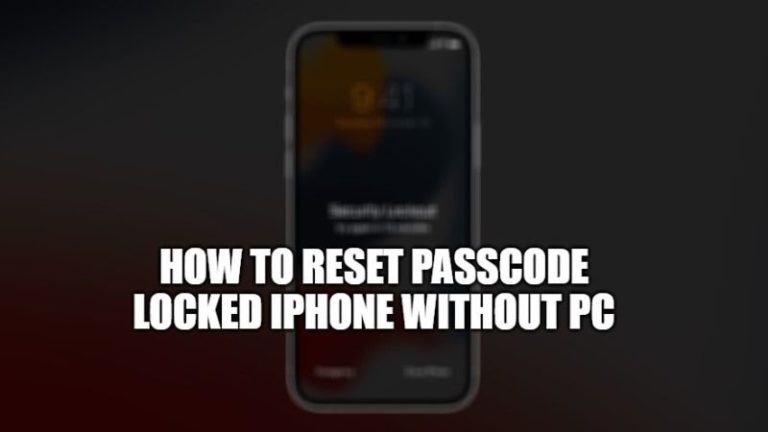 Как сбросить заблокированный паролем iPhone без ПК