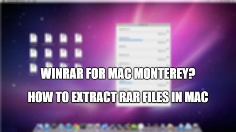 Winrar для Mac Monterey — Как распаковать RAR-файлы на Mac?