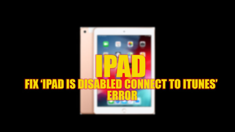 Ошибка «iPad отключен при подключении к iTunes» (2023)