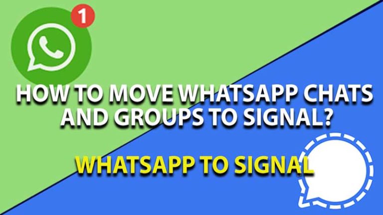Как перенести чаты и группы WhatsApp в Signal?
