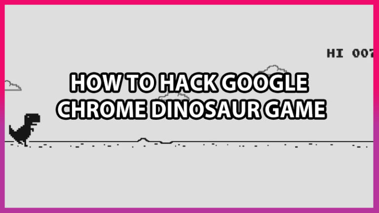 Как взломать игру динозавров Chrome