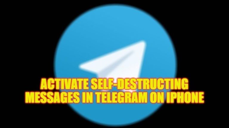 Как включить самоуничтожающиеся сообщения в Telegram на iPhone