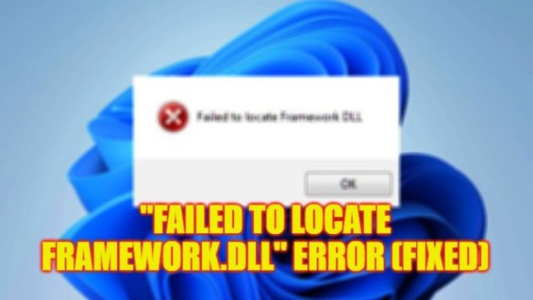 Ошибка «Не удалось найти Framework.dll» в Windows (2023)