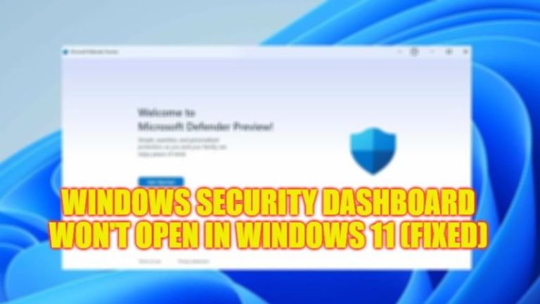 Панель безопасности Windows не открывается Windows 11 (2023)