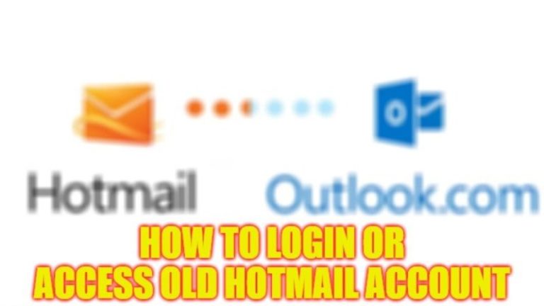 Как войти в свою старую учетную запись Hotmail или получить к ней доступ (2023 г.)