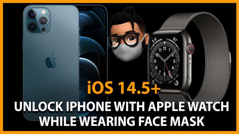 Как разблокировать iPhone с помощью Apple Watch в маске для лица