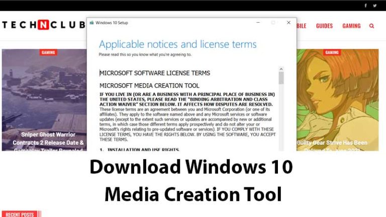 Скачать инструмент для создания носителя Windows 10