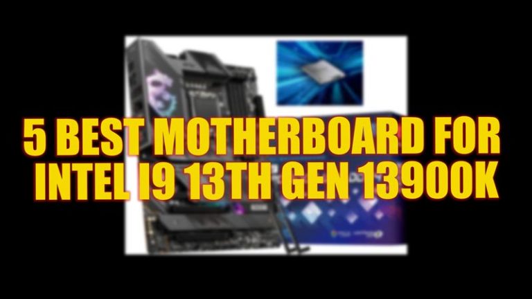 5 лучших материнских плат для Intel i9 13-го поколения 13900k List (2023)