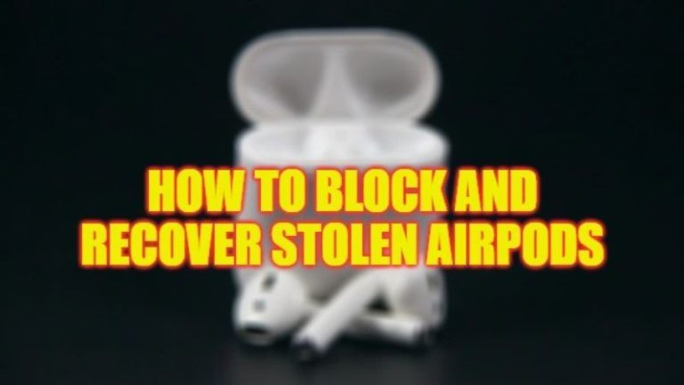 Как заблокировать и восстановить украденные AirPods (2023)