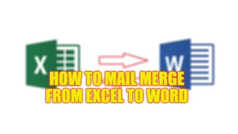 Как слить почту из Excel в Word (2023)