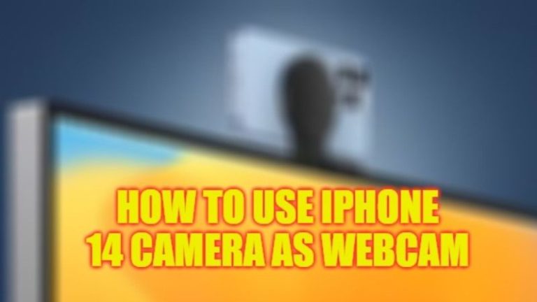 Как использовать камеру iPhone 14 в качестве веб-камеры (2023 г.)