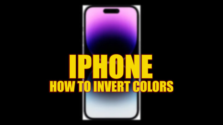 Как инвертировать цвета на iOS 16