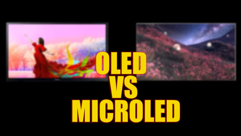 OLED против MicroLED: сравнение и различия (2023 г.)
