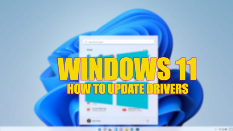Windows 11: как обновить драйверы