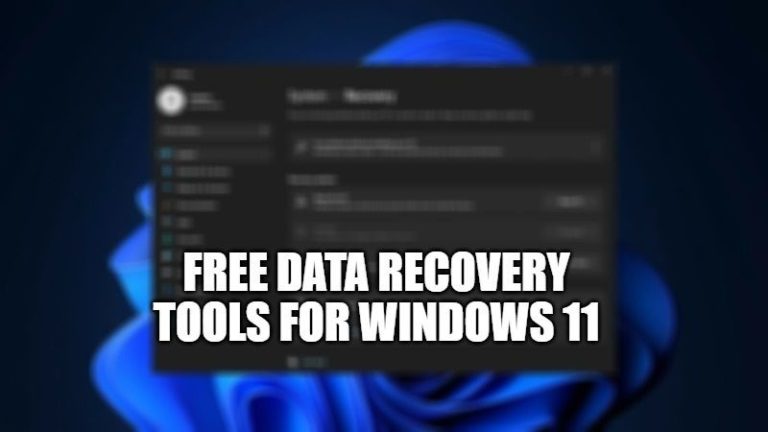 5 бесплатных инструментов для восстановления данных для Windows 11