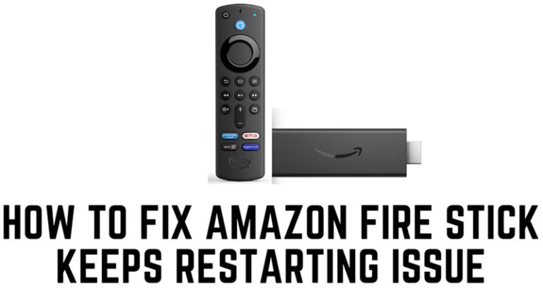Amazon Fire Stick продолжает выдавать ошибку перезапуска