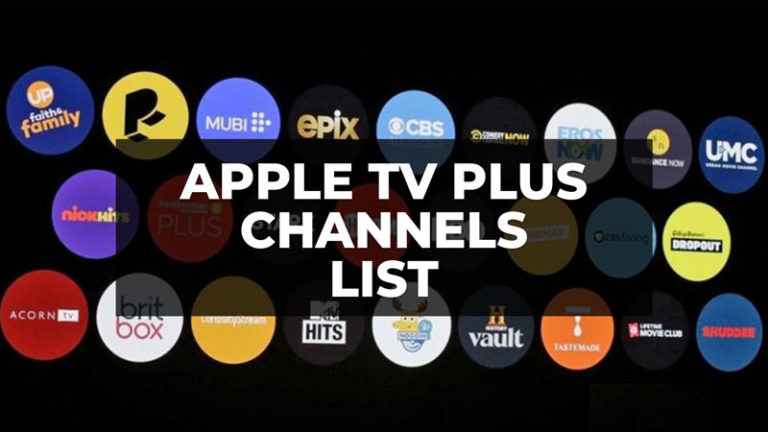 Список каналов Apple TV Plus