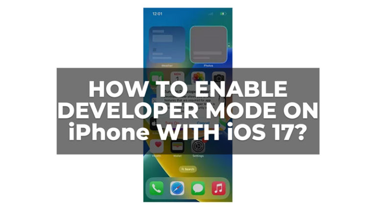 Как включить режим разработчика на iPhone с iOS 17?