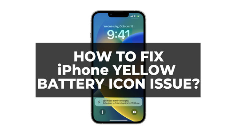 Что такое желтый значок батареи на iPhone и как его исправить?